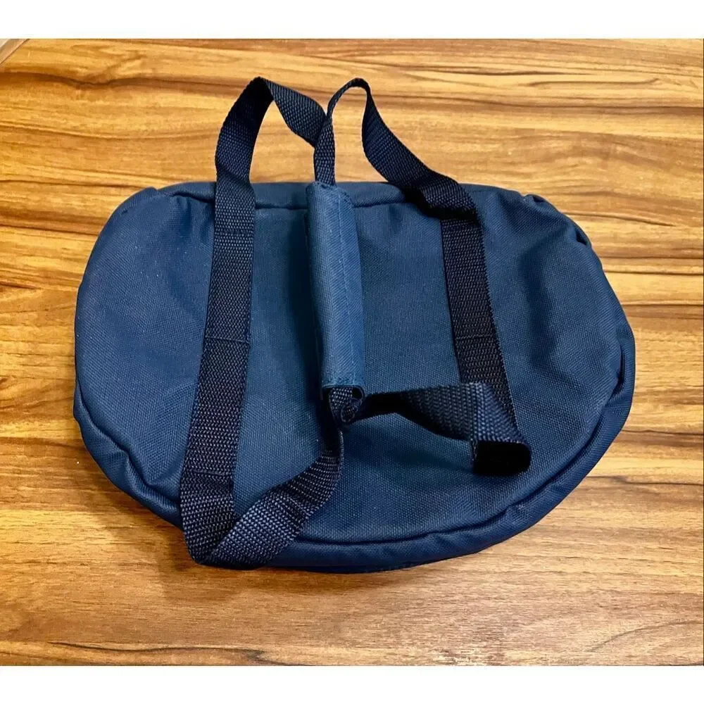 Vintage Pyrex Portables Round Insulated Bag With Cold/Hot Thermal Pockets